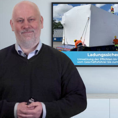 Online-Unterweisung "Ladungssicherung - Umsetzung der Pflichten im Unternehmen im Alltag" by rennie.expert